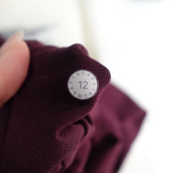 Lululemon Leggings Womens 12 Wunder Under Crop Hi Rise Luxtreme 21" Gym Run - Picture 7 of 8